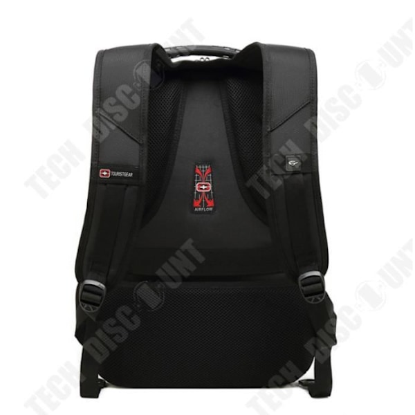 TD® Reppu Musta Logo PC/MAC/16'' - Musta