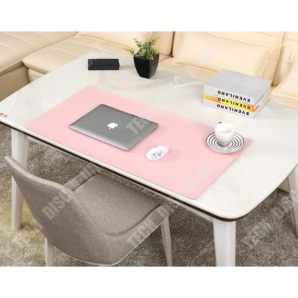 TD® Office Pad / Anti-Slip / Trendig och elegant musmatta Rosa