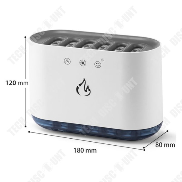 TD® Dynamic Air Humidifier Cool hydrering mini hushållsluftfuktare dimma volym skrivbord kreativ USB luftfuktare