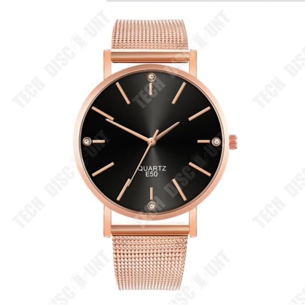 TD® Quartz Armbåndsure Casual og Business Series Mesh bælteur gave til mænd 365454567
