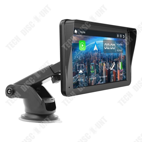 TD Bluetooth bilnavigator 7 tum kapacitiv bluetooth praktisk gps-navigator hd röstnavigering pekskärmsnavigator