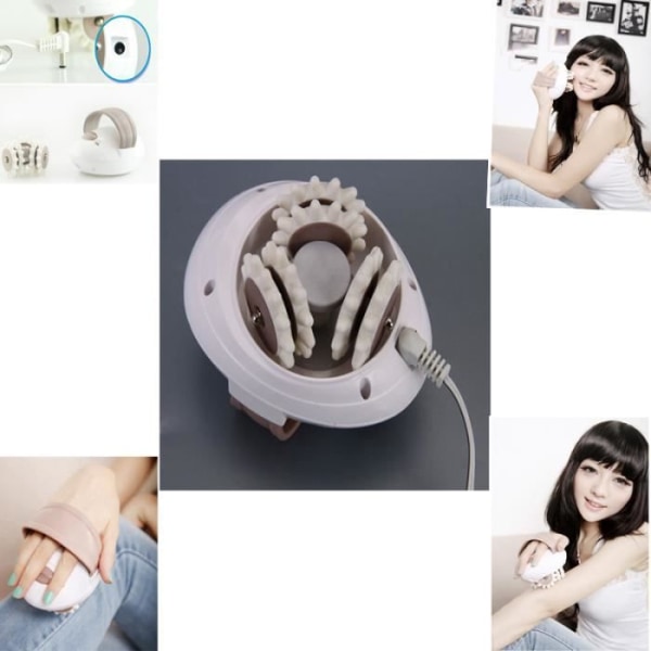 3D Anti-Celluliter Massage Device Mini Full Body Roller Bärbar elektrisk massageapparat