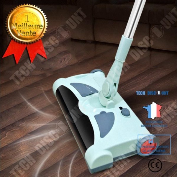 TD® sladdlös handhållen sopmaskin Elektrisk sopmaskin för hushållsdammsugare Uppladdningsbar sopmaskin elektrisk mopp