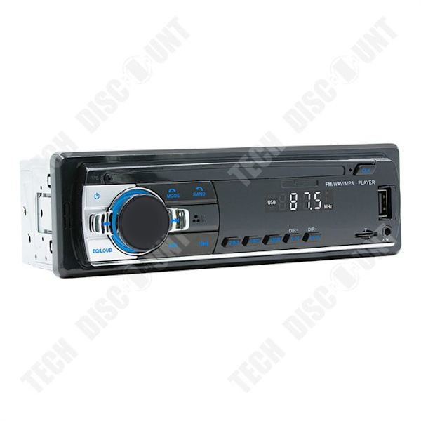 TD® Autoradio bluetooth auto USB liitettävä radio älykäs bluetooth musiikkiauto mp3-soitin musta auton radiovastaanotin musiikin ystäville