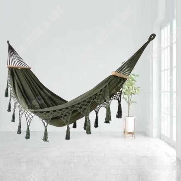 TD® Anti-Roll Canvas dubbel tofs utomhuscampingutrustning