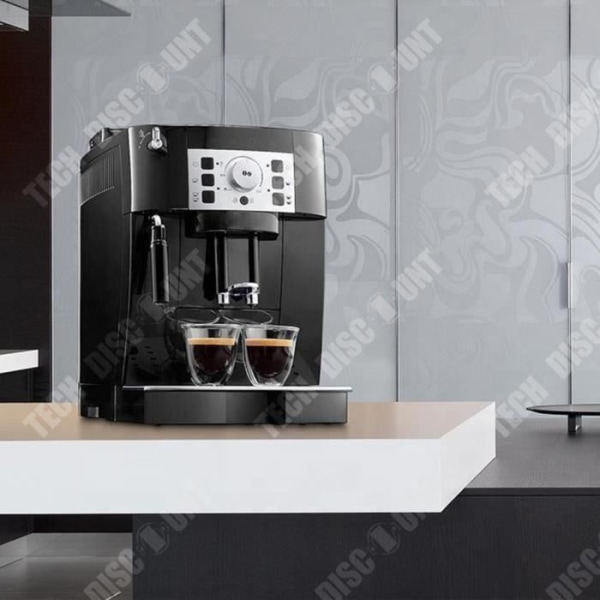 TD® Automatisk kaffemaskine med elektronisk temperaturkontrol Alt-i-en maskine med tryk af nykværnet kaffe
