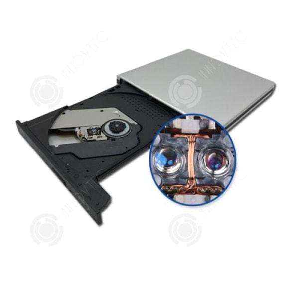 INN® Bärbar cd-spelare extern blu-ray usb-brännare vardagsrum dvd radio rw dvd rom spelare barn optisk inspelare