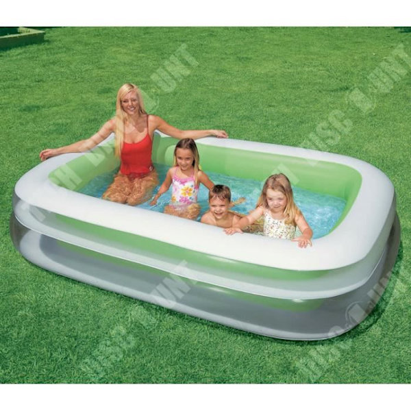 TD® INTEX Familie oppustelig rektangulær pool - 2,62x1,75x0,56m