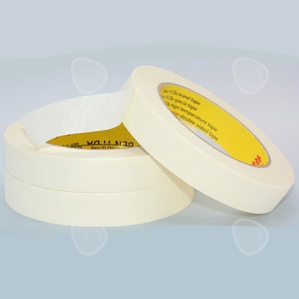 6 kpl maalausteippiä - 24 mm x 50 m - Beige Beige