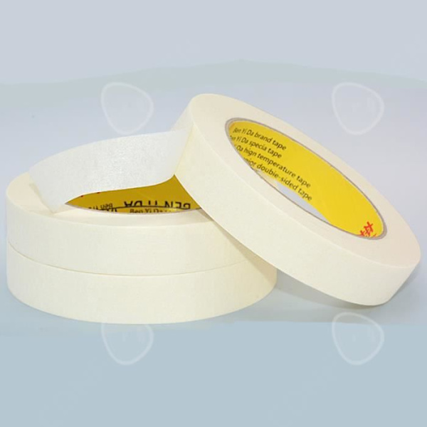 Sæt med 6 malertape til arbejdspladsen - 24 mm x 50 m - Beige Beige