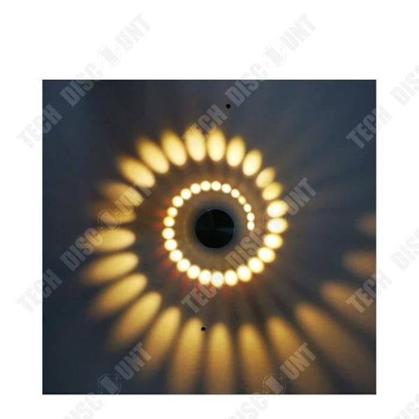 TD® Moderne Væglampe - Kreativ Spiral Rund 1w 3w - Kreativ Dekoration - Belysning - Stuer Værelser Hoteller Receptioner