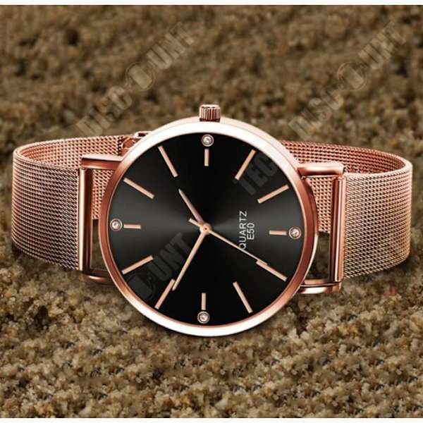 TD® Quartz Armbåndsure Casual og Business Series Mesh bælteur gave til mænd 365454567
