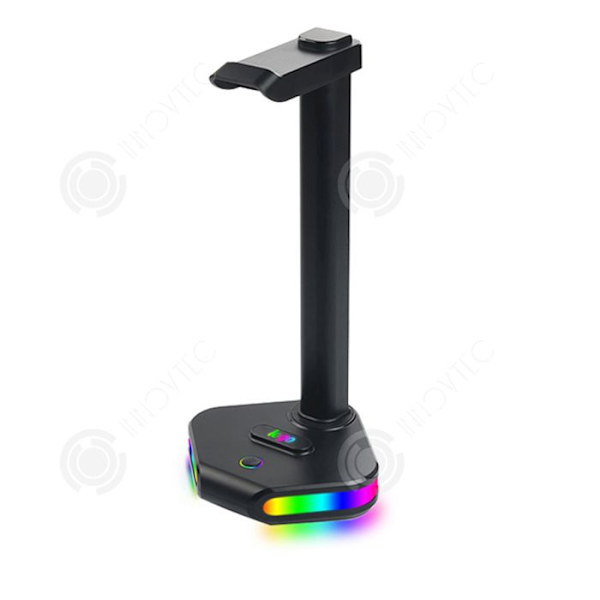 Support til RGB-headset - INNOVTEC - 16 tilstande - Type-C opladning - 1,8m kabel - Silikone