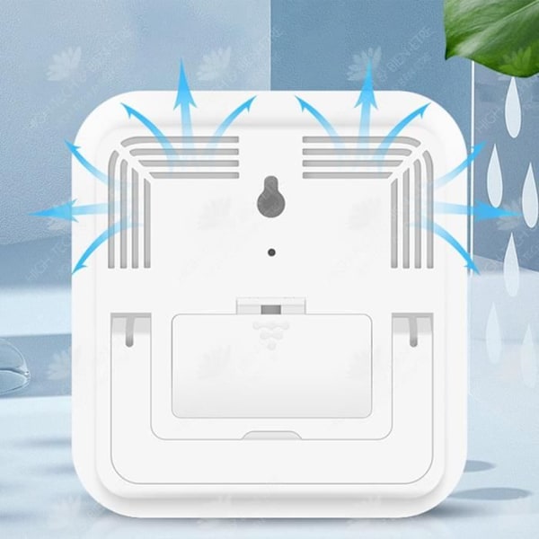 HTBE® hushållsprecisionstermometer termometer och hygrometer Väggmonterad rumstemperaturtermometer med hög noggrannhet