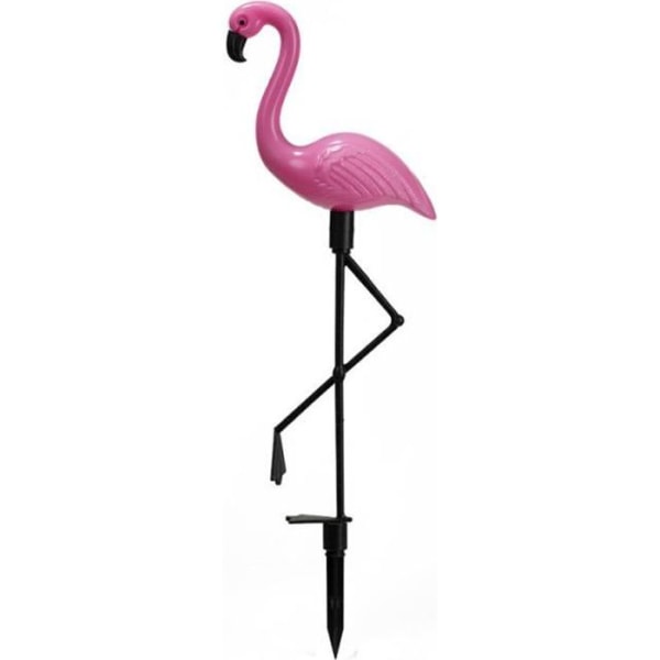 Flamingo solcellslampa - Rosa - 17 cm - Integrerad LED - Rörelsedetektor