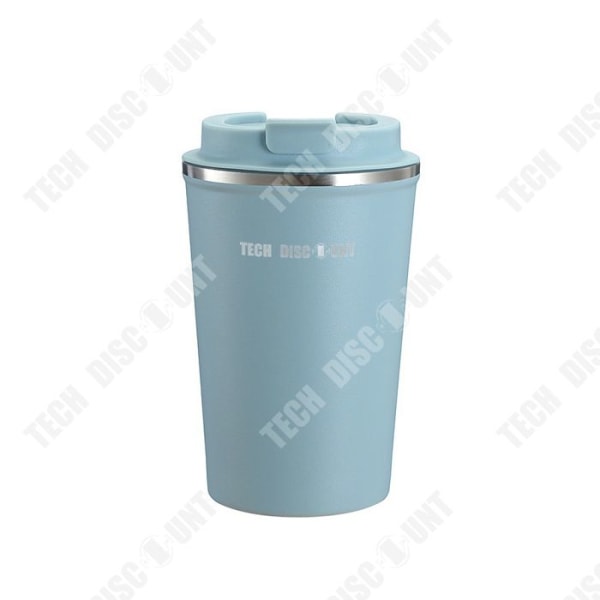 TD® kaffemugg 380ML 304 rostfritt stål isolerad kopp Bärbar kaffekopp med vakuumkeramisk beläggning