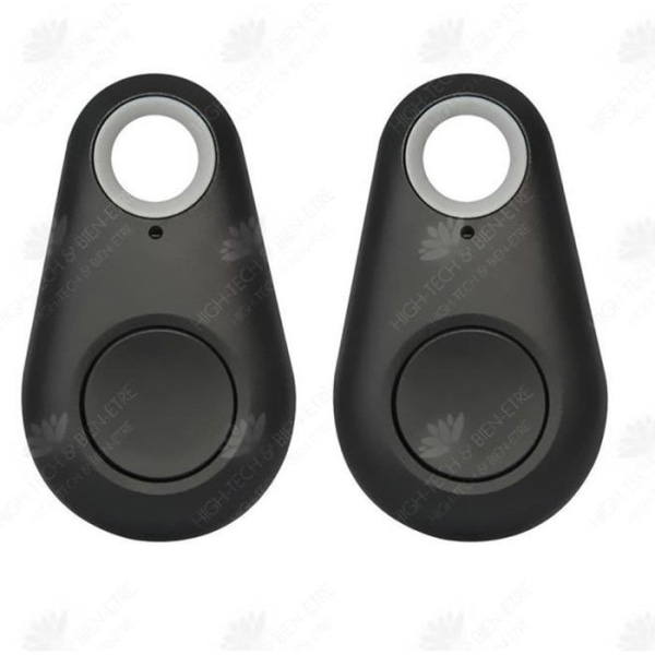 HTBE® 2-pack multifunktions anti-förlorad smart selfie, Bluetooth-spårare, plånboksnyckelsökare, enhet