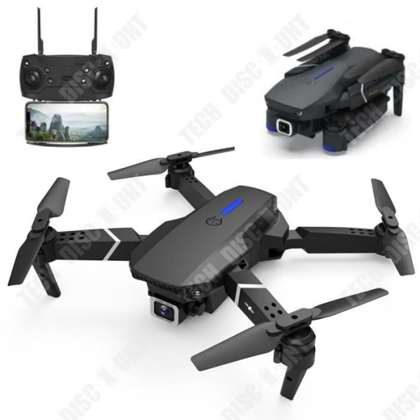 TD® 4K dubbelkamera HD flygfotograferingsdrönare, quadcopter, fjärrkontrollenheter