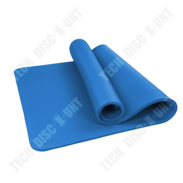 Kuntosalitaihdistusmatto - TD - Unisex - Sininen - 183x61CMx10mm - NBR - Liukumaton Blå