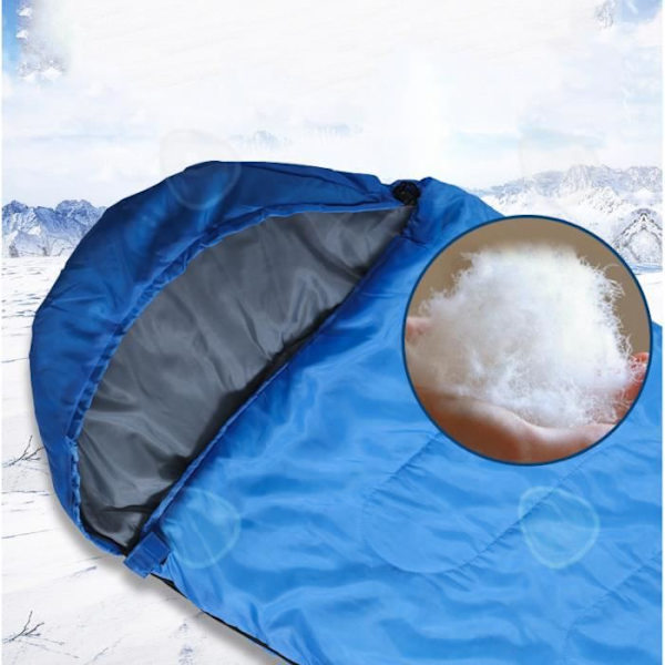 CONFO® Sovsäck camping vandring lunchrast vuxen sovsäck varm och smutsig sovsäck si