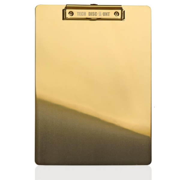 TD® Skriveklips eller fil i rustfrit stål skriveklips panel støtte restaurant bestilling holder menu