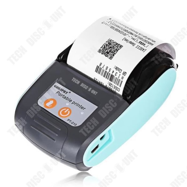 TD® trådlös bärbar streckkodsskrivare Kvittoetikett Minificka Hem Liten ficka Bluetooth Fotoutskrift term