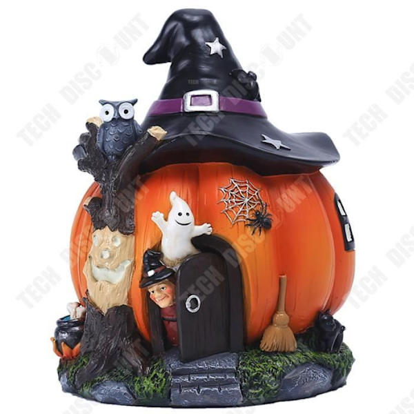 TD® Halloweenkurpitsa 14.5*14*20cm Valoefekti Erilaisia koriste-elementtejä Sopii Halloween-koristeluun