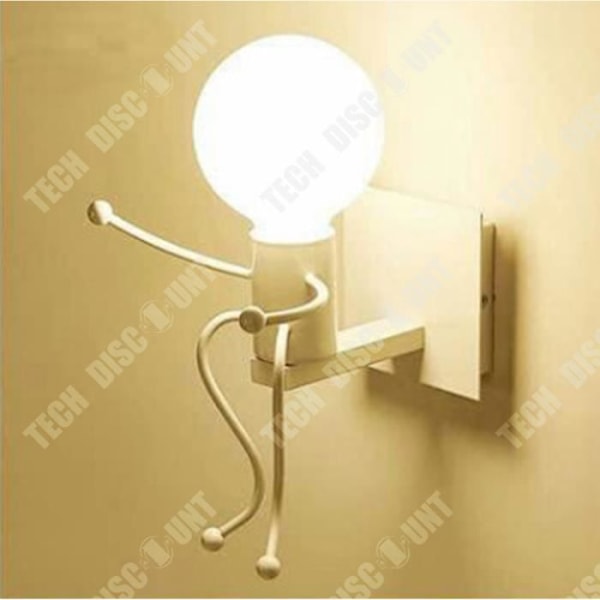 TD® Moderne Mode Vægmontering Kreativ Simplicitet Design Væglamper til Børneværelse Belysning Lampe Sokkel E27*1 max Hvid