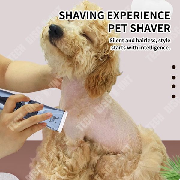 TD Dog Clipper USB 5:e hastighet hundklippare kattklippare hundklippare långt hår tjock kattklippare långt hårknutar