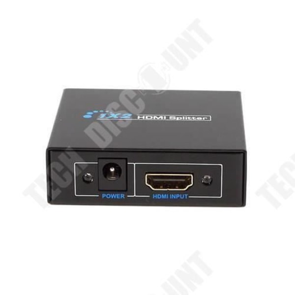 TD® HDMI Jakaja 2 Porttia 1x2 1 Syöttö 2 Lähtöä 1080p Full HD HDCP - muunnin tv - HDMI jakaja videoportteilla