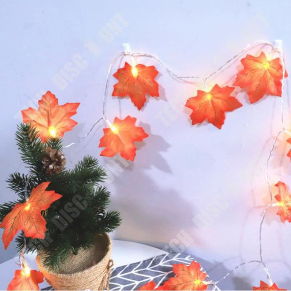 TD® 3m 20LED Maple Leaf Style LED Fairy Lights för Halloween inomhus utomhusdekoration