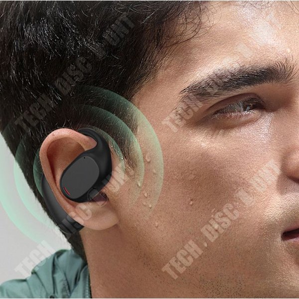 TD® trådlösa Bluetooth Bone Conduction-hörlurar Icke-i-örat sporthörlurar Hög kvalitet