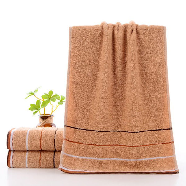 Handduk - Bomull - 34x74 cm - 6 stycken - Flerfärgad - Absorberande Flerfärgad