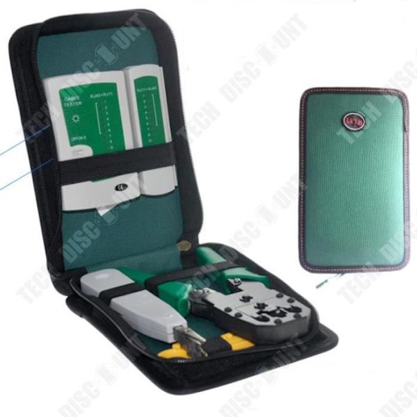 TD® Multifunktionell Trunk Line Tester Tool Kit Manuell nätverksverktygssats 5-delad verktygssats