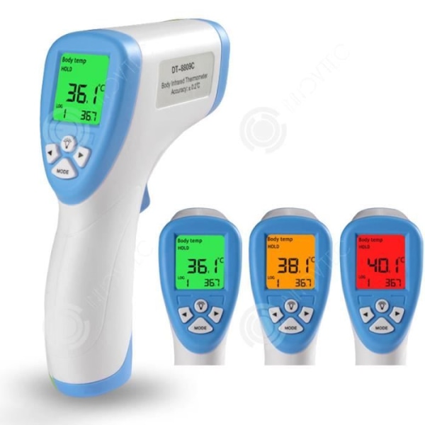 I® Frontalt Termometer til Baby Infrarød Termometer til Feber, 3-i-1 Termometer, Elektronisk Termometer