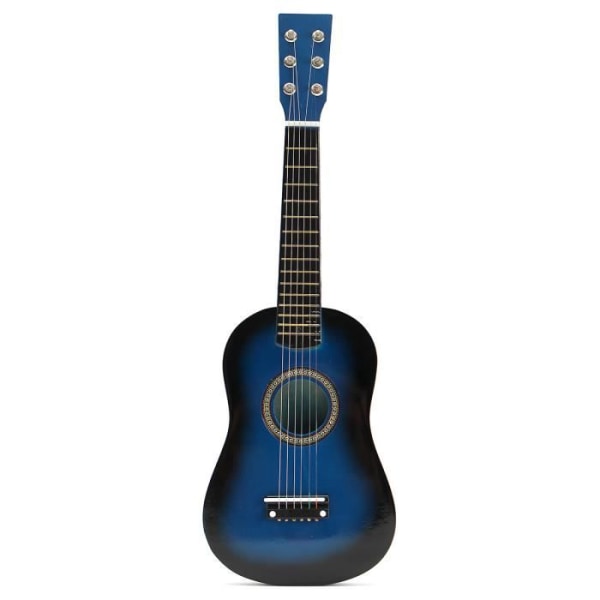 23 tum 6 strängad gitarr blå