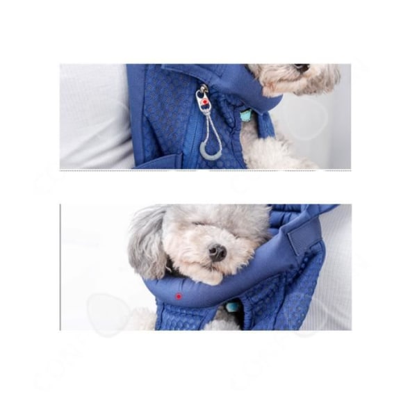 CONFO® Pet Ryggsäck Axel Bröstväska Andas Mesh Dog Cat Bag Code M