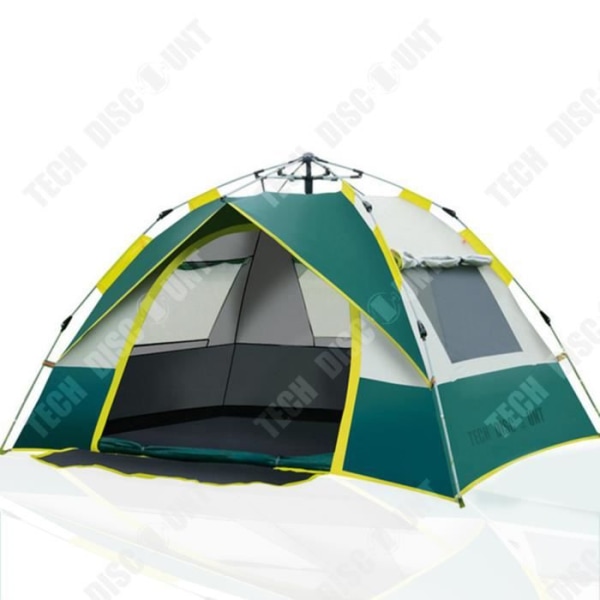 TD® Tält utomhus levererar 2-3 personer helautomatiskt tält strand camping fjäderutrustning öppen dubbel storlek