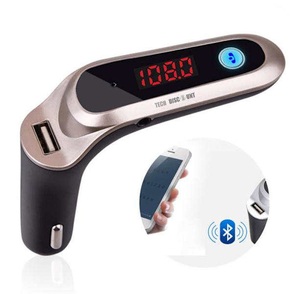 TD® FM Bluetooth Transmitter Power MP3 Læser Bil Håndfri Musik Adapter Trådløs Radio Kit Opladning