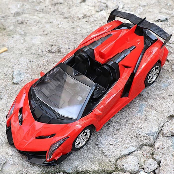 TD® Kilpa-autolelut 28*12*9cm Sähkölaitteet lapsille Pitkäkestoinen akku Valot langaton kaukosäädin