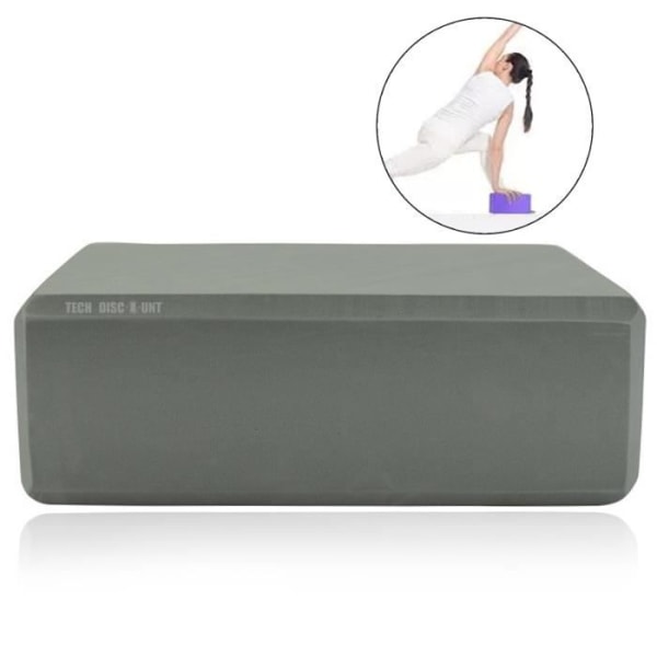 Yogatillbehör - TD® - Rektangulärt block - 2 ST - High Density - Anti-Slip