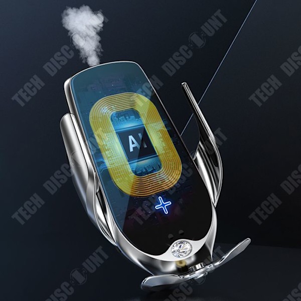 TD® 2-in-1 puhelinpidike autoon Puhelinpidike Aroma Nopea langaton laturi Navigointituki autossa