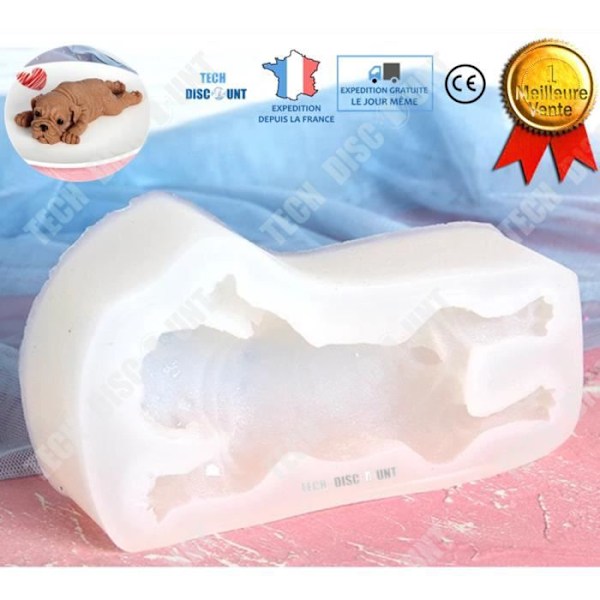 TD® Silikone bageform kage original muffin chokolade madeleine jul til hundehale form dekoration mini bagning