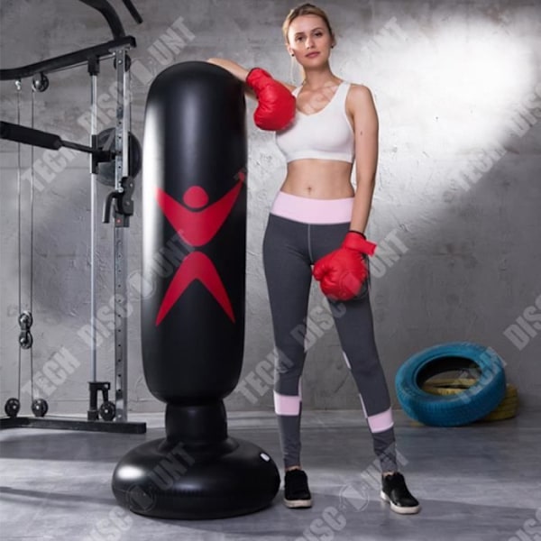 TD® Uddannelse trykaflastning rebound sandpose luftpumpe boksepose oppustelig boksepose