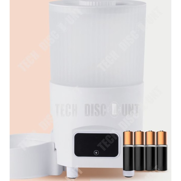 TD® Pet Feeder Intelligent Timing och Kvantifiering WIFI Remote Feeder 3L