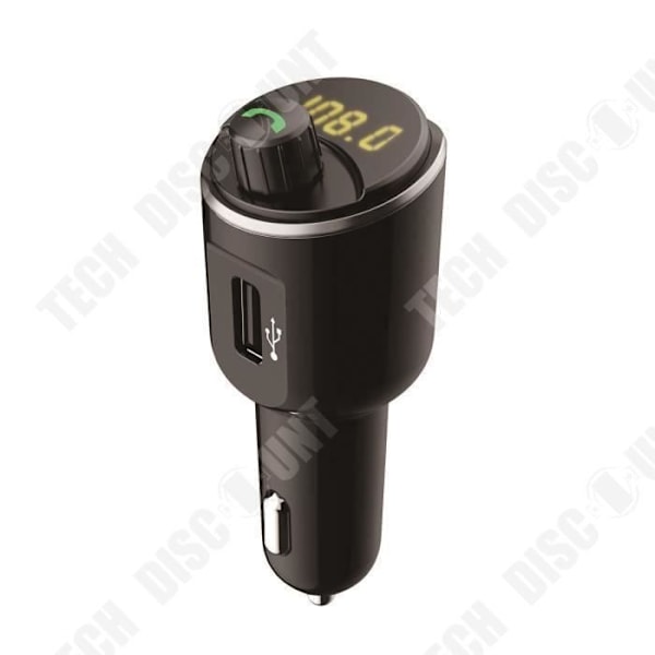 TD® FM-LÄHETIN USB-latausportilla MP3-soitin Radio navigointi - Bluetooth handsfree auton lähetin