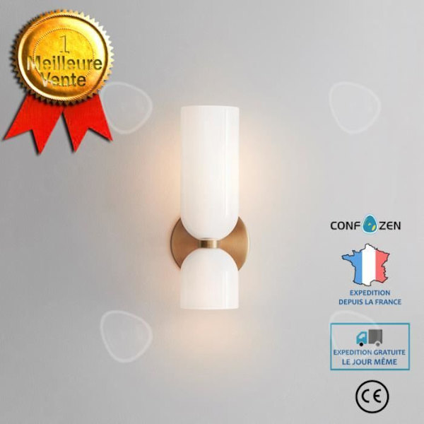CONFO® Applikation i glas kreativ personlighed moderne enkelhed nordisk stil soveværelse natbord designer kunst gang korridor