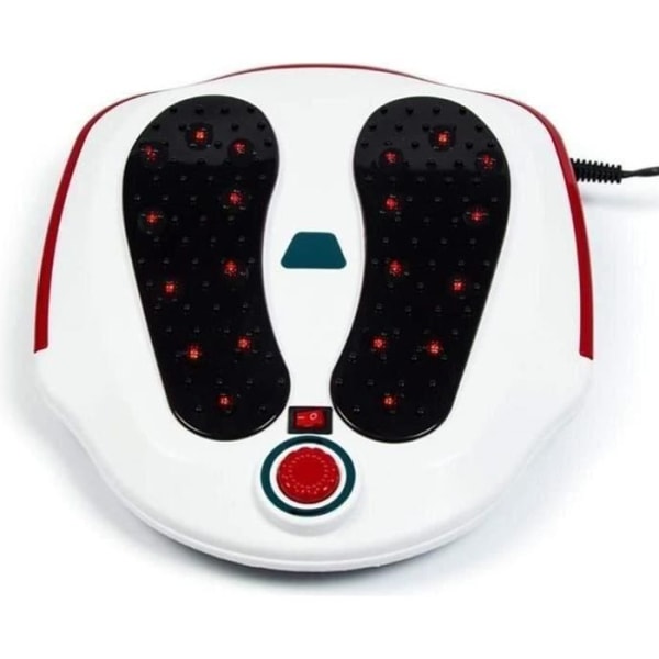 Ben Blodcirkulation Fotmassageapparat och Body Machine Avslappningsbehandlingsenhet - Vit