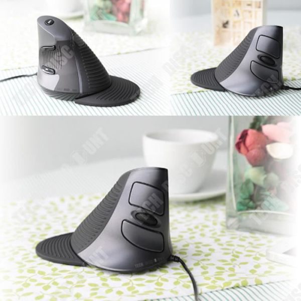 TD® USB trådbunden mus svart liten snabb kontorsdator Optisk Högupplöst precisionsknappar bärbara datorer PC ergonomisk ga