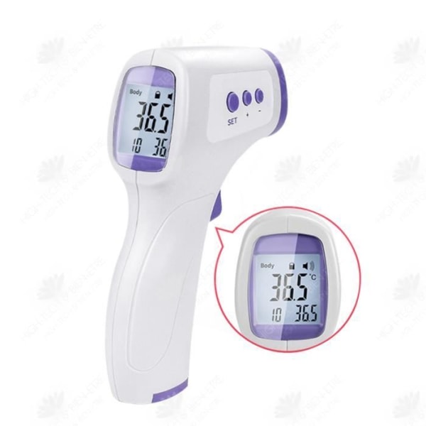 HTBE® Beröringsfri infraröd panntermometer Klinisk termometer Bärbar människokroppstermometer Elektrotermometer